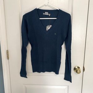 TeX fitted women’s top by Max Azria. Sm. NWT